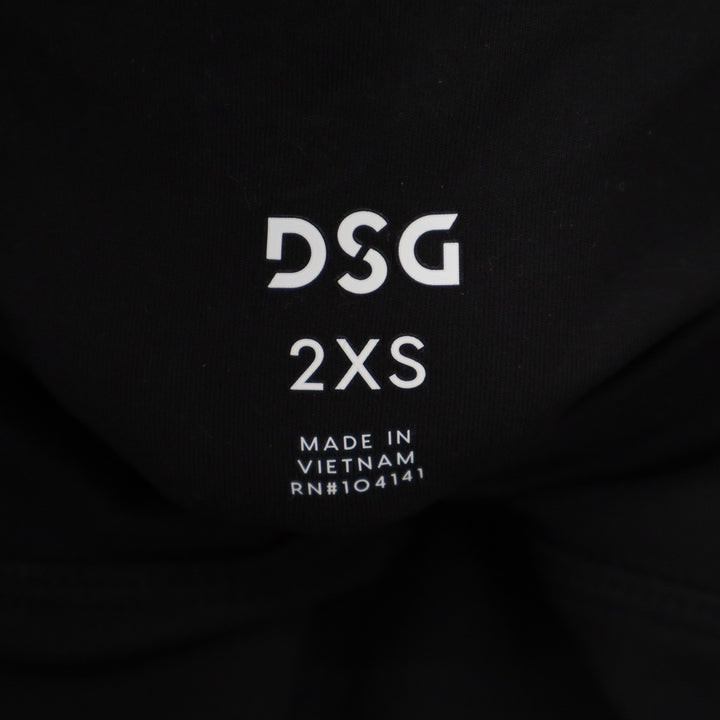 DSG Womens Momentum High Rise Crop Leggings Black XXS