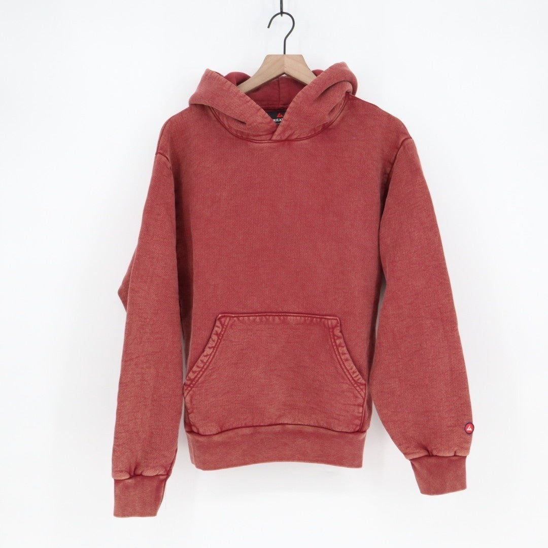 American Giant American Vintage Hoodie Unisex Small Mineral Wash Pomegranate
