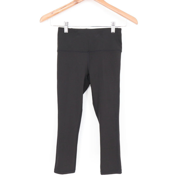 DSG Womens Momentum High Rise Capri Leggings Pure Black XXS NEW