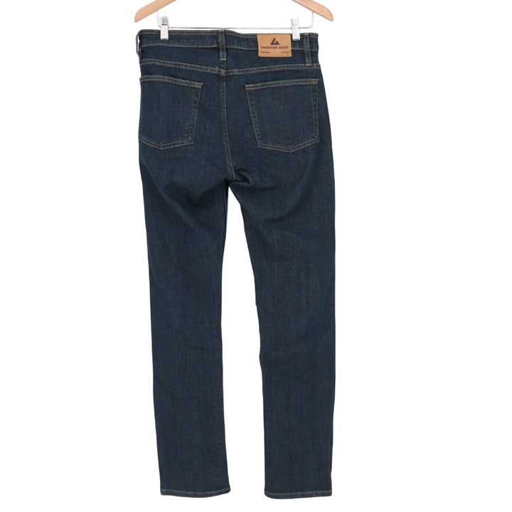 American Giant Dakota Skinny Jeans Womens 30x32 Blue Cotton Stretch Street Wear