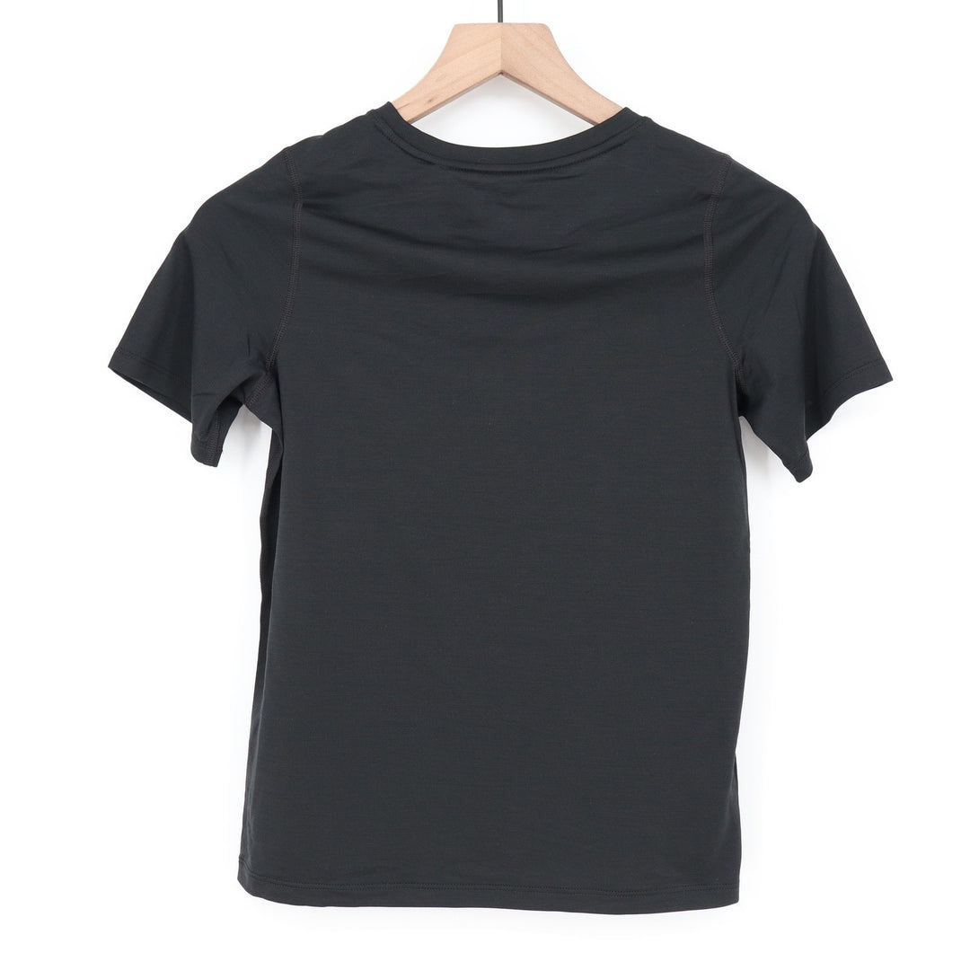 DSG Boys Movement Tee Pure Black Short Sleeve Athletic Shirt Size M 10-12 NEW