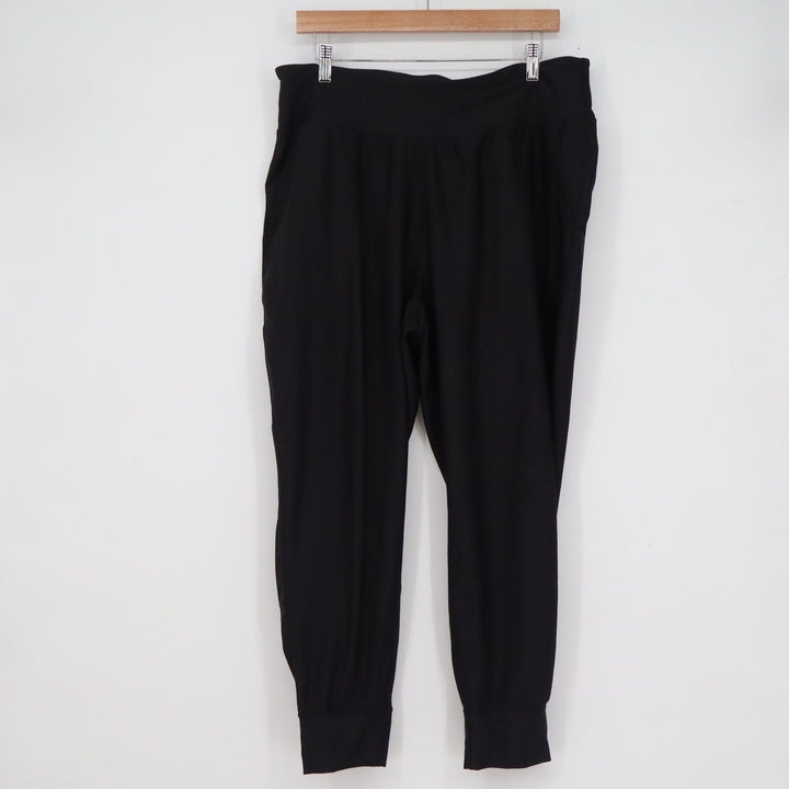 Old Navy Active Powersoft High Rise Jogger Pants Black XL Go-Dry