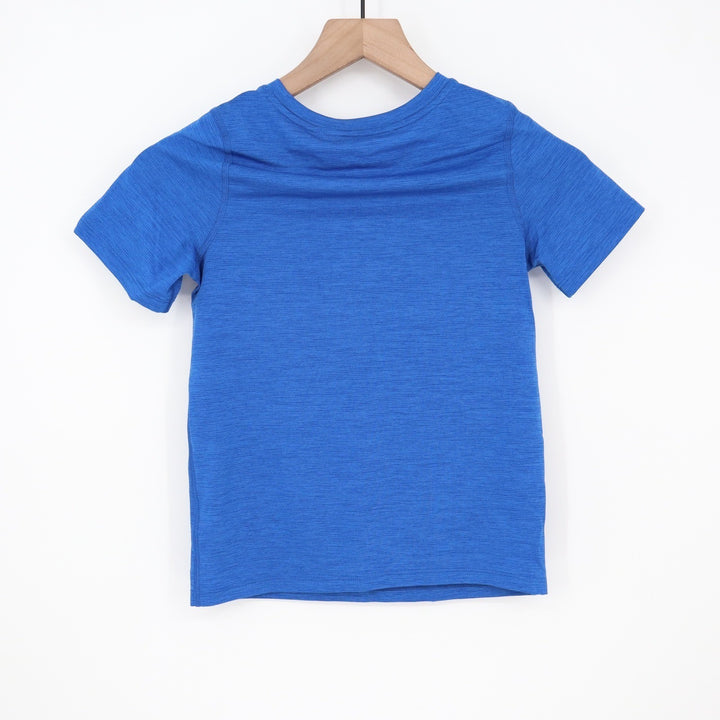 DSG Boys Movement Tee Team Royal Blue Heather Short Sleeve Shirt XS 6-7 NWT