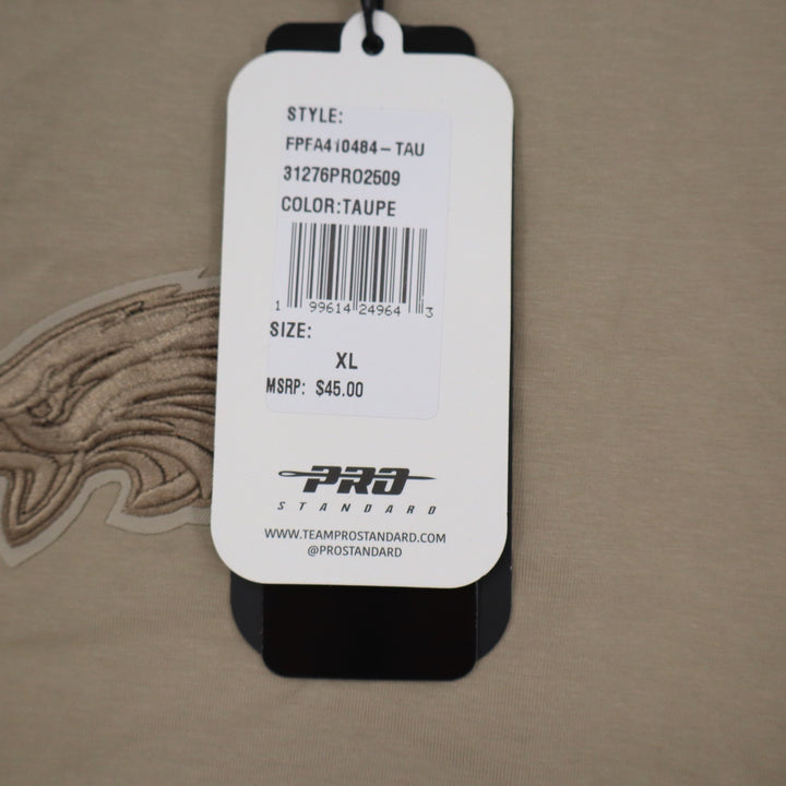 Pro Standard NFL Philadelphia Eagles Taupe Crop T-Shirt XL