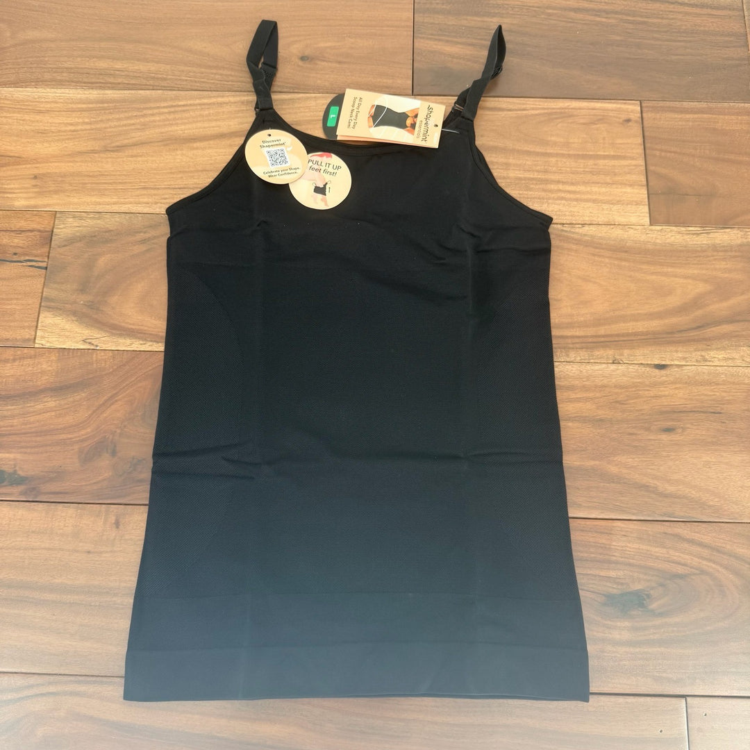 Shapermint Essentials All Day Every Day Scoop Neck Cami Black Size L