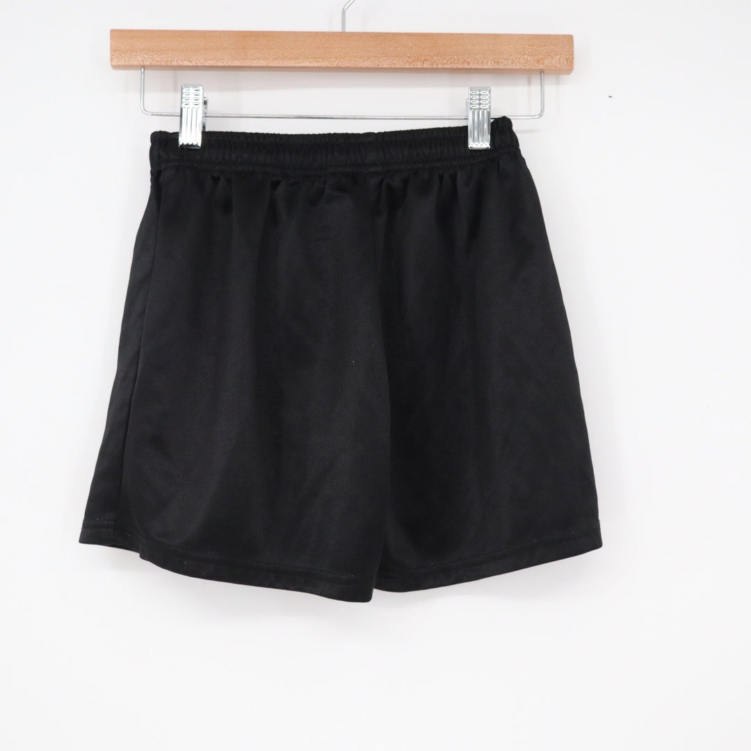 Score Sports Youth Medium Black Soccer Athletic Shorts Elastic Waist YM
