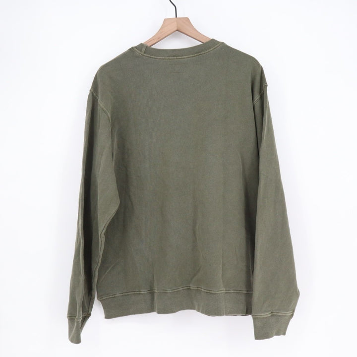 American Giant Vintage Washed Relaxed French Terry Crew Sweatshirt Men's L Green