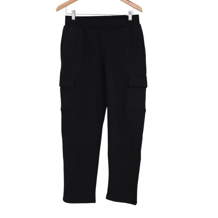 American Giant Cargo Straight Sweatpants Womens Medium Black Cotton Classic Fit
