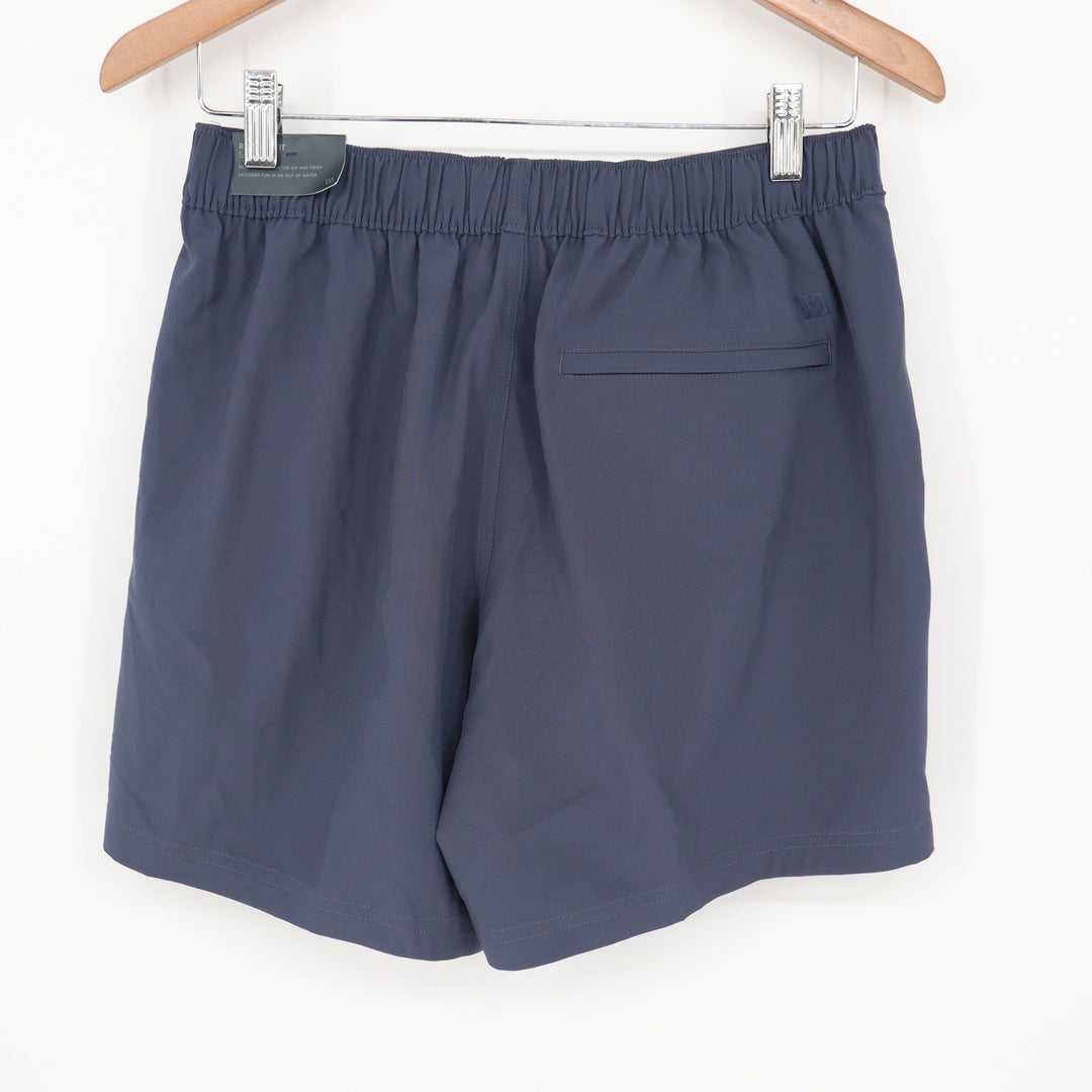 VRST Mens Resort Short Indigo Blue 6 Inch Inseam 4-Way Stretch Size S NEW