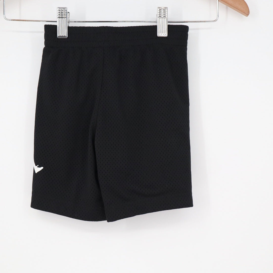Jordan Flight Boys Black Mesh Basketball Shorts Jumpman Graphic 4T