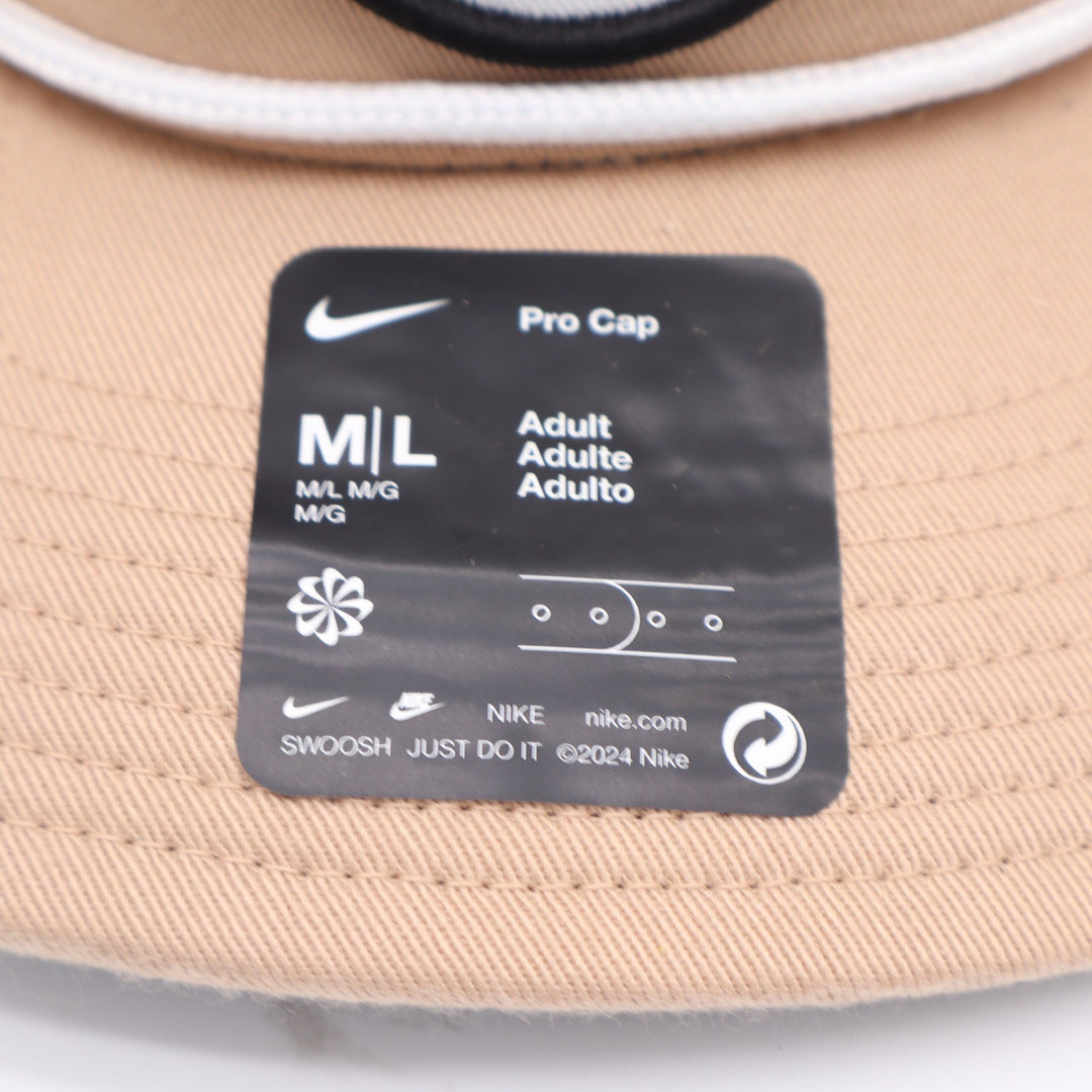 Nike Pro Cap Dri-FIT Training Snapback Hat Tan Khaki M/L NEW