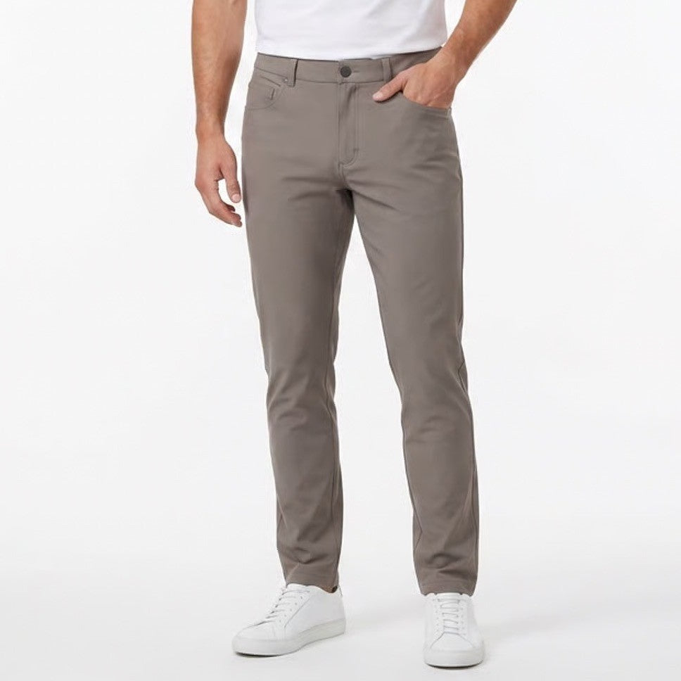VRST Mens Limitless 5 Pocket Slim Pants Warm Pewter Grey 36x34