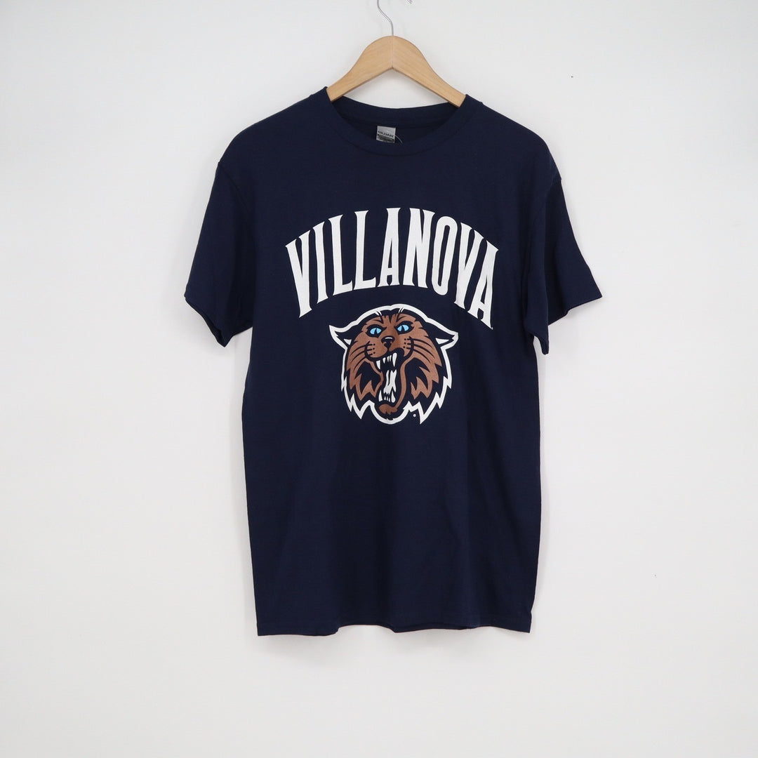 Old Varsity Brand Villanova Wildcats Navy Blue Graphic T-Shirt Mens M