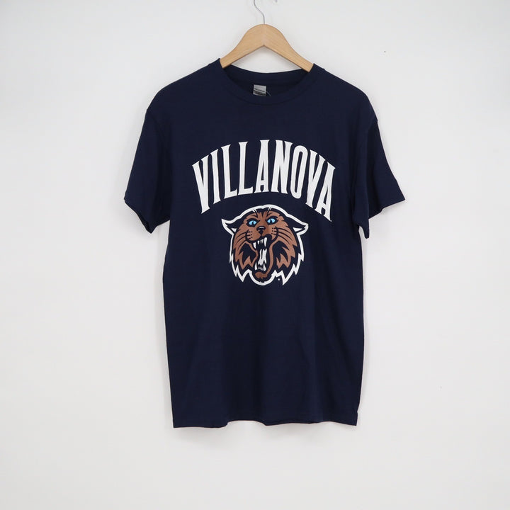 Old Varsity Brand Villanova Wildcats Navy Blue Graphic T-Shirt Mens M