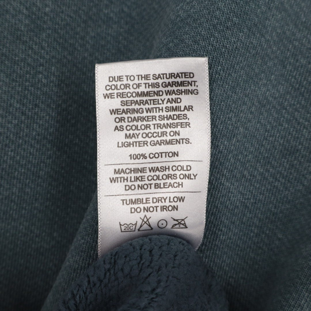 American Giant American Vintage Sweatshirt Unisex Large Blue Cotton Crew Neck