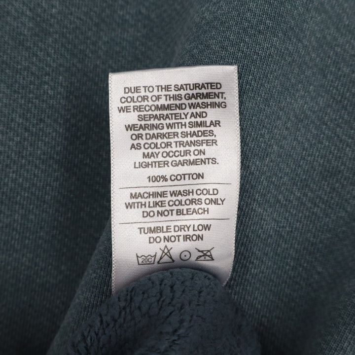 American Giant American Vintage Sweatshirt Unisex Large Blue Cotton Crew Neck