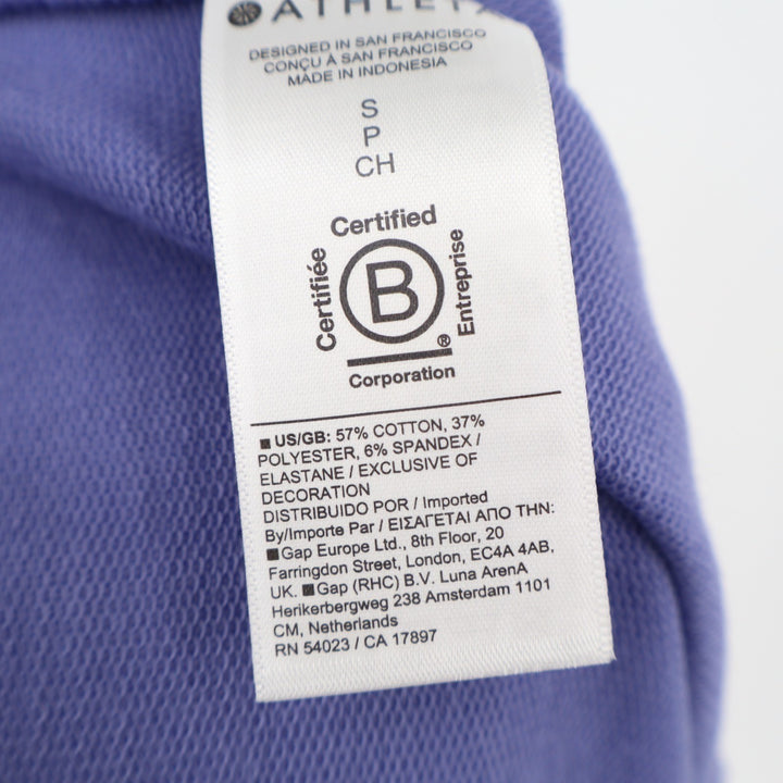 Athleta Retroterry Skirt Women S Lavender Cotton Stretch Drawstring Side Pockets