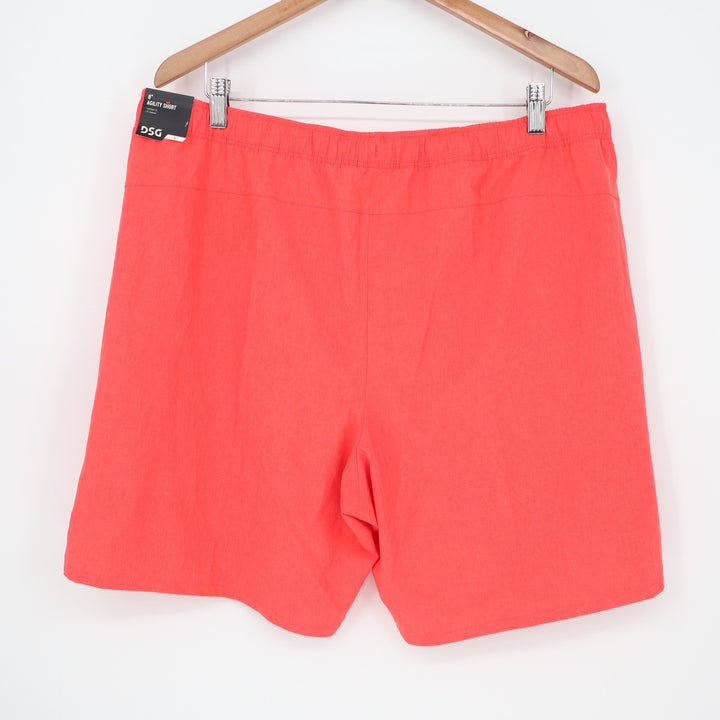 DSG Mens 8" Agility Short Cabana Coral Heather XL