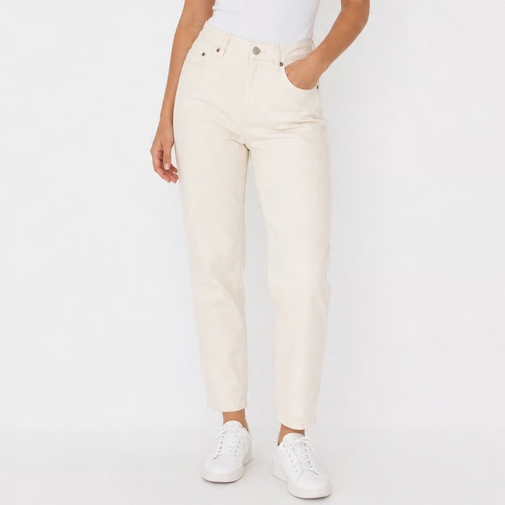 Sonoma Goods For Life Womens Skinny Jeans Cream Off-White Size 12
