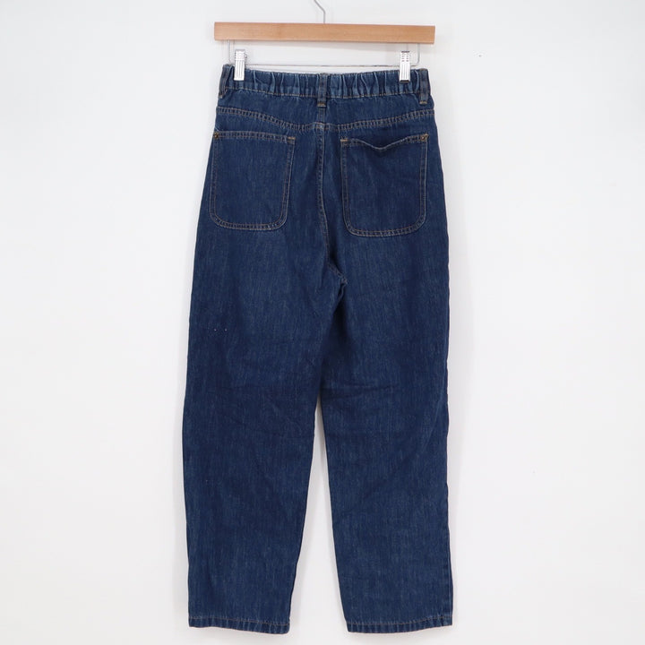 T-Platform The Jeans Womens Size 27 Dark Wash High Rise Straight Leg Denim Blue