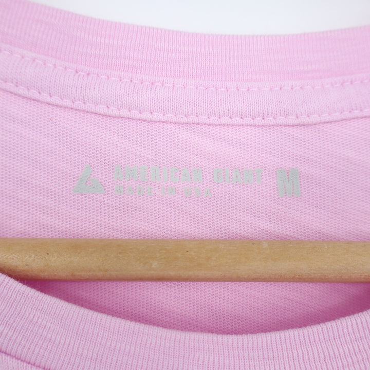 American Giant Premium Slub T-Shirt Womens S Pirouette Crew Neck Short Sleeve