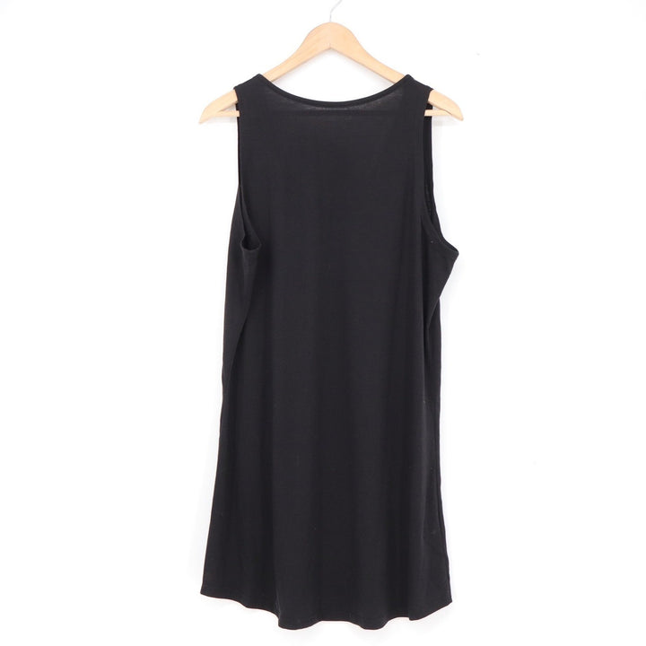Jack Daniels Tennessee Whiskey Graphic Tank Dress Black XL Sleeveless Mini