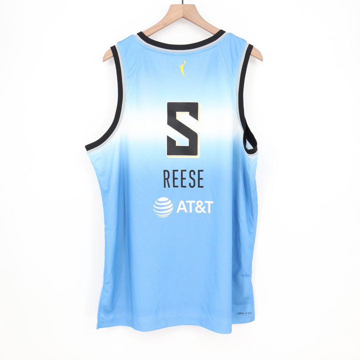 Nike Chicago Sky Angel Reese Rebel Edition Jersey Blue Skytown Womens XL