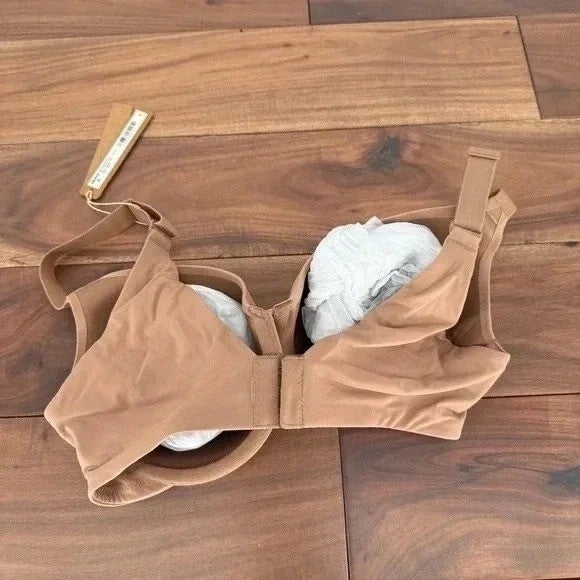 SKIMS Smoothing Intimates Full Coverage Lightly Lined Bra 44D Sienna