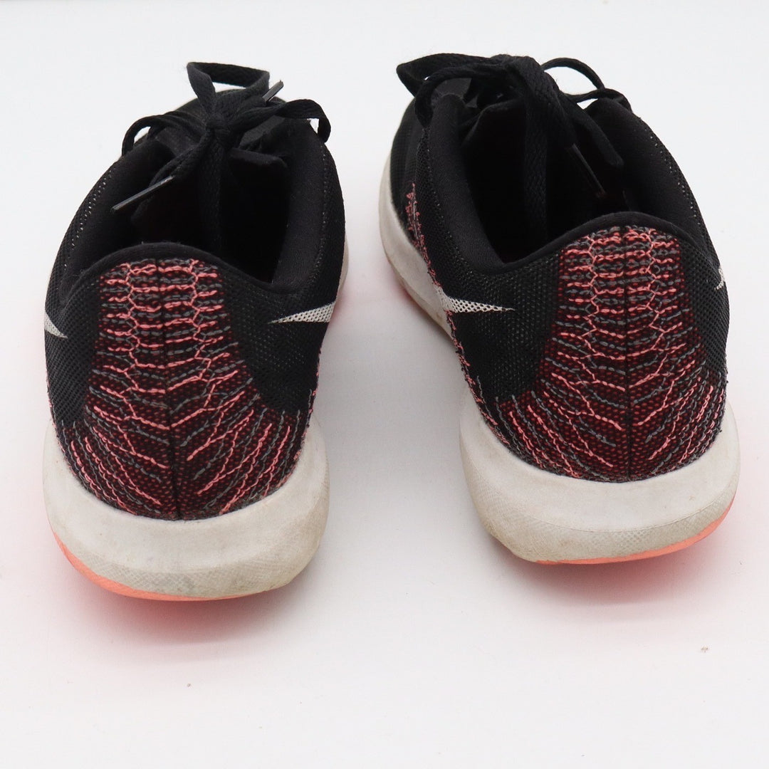 Nike Womens FS Lite Run 2 Fury Black Pink Orange Running Shoes Size 9.5
