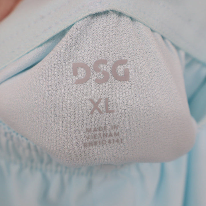 DSG Mens 5" Stride Short Light Blue XL Moisture Wicking Running Shorts