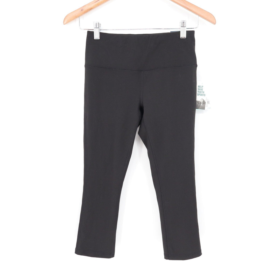 DSG Womens Momentum Capri Leggings Pure Black XS