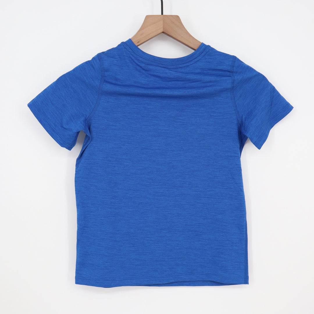 DSG Boys Movement Tee Team Royal Blue Heather XS 6-7 Moisture Wicking Shirt NEW