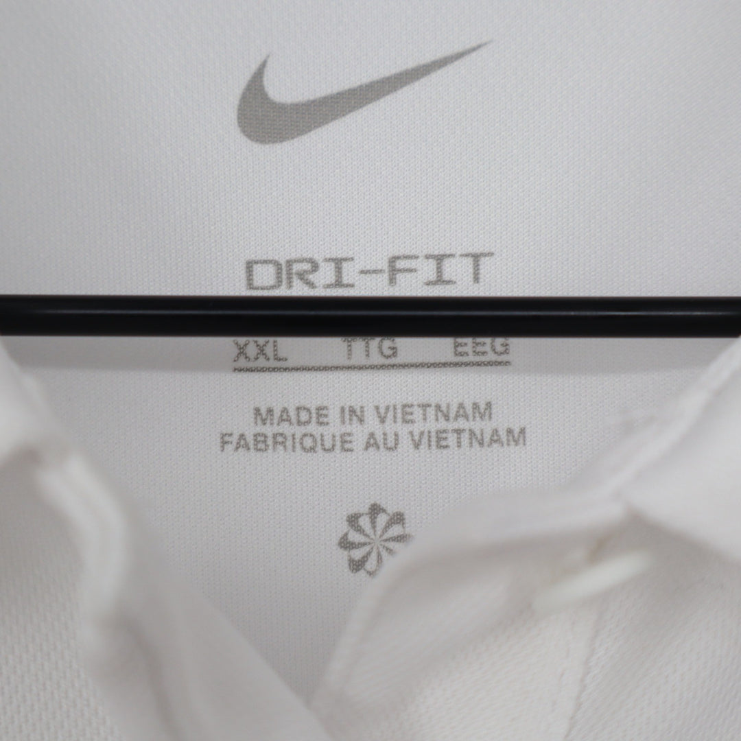 Nike Golf Womens Dri-FIT Polo Shirt White XXL New