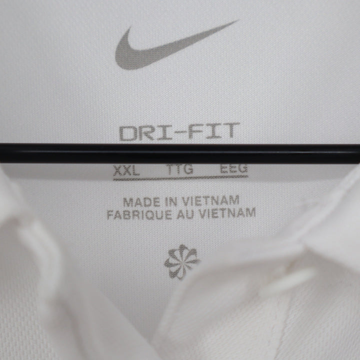 Nike Golf Womens Dri-FIT Polo Shirt White XXL New