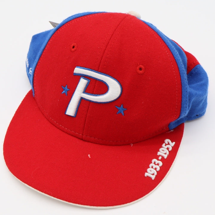 Philadelphia Stars Headgear Hat Mens 7 Red Blue Negro Leagues Baseball Wool NEW