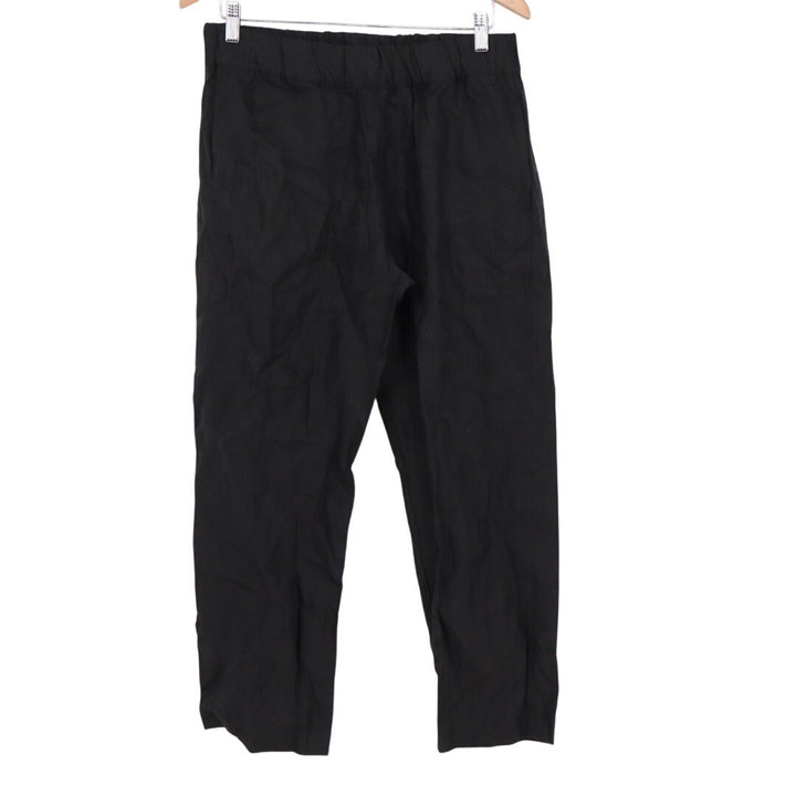 American Giant Pants Womens Medium Black Elastic Waist Wide Leg Outdoor Wear
