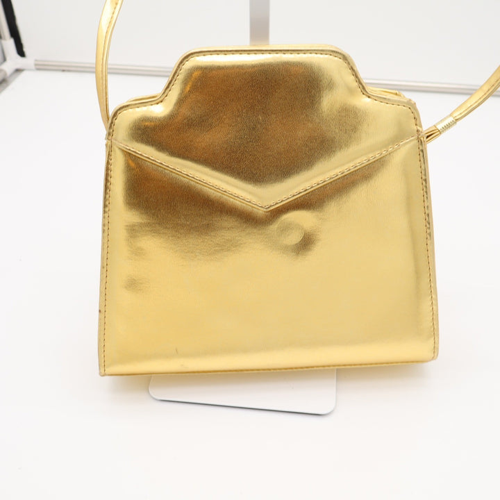 Unbranded Shoulder Bag Womens OS Evening Soutache Gold Metallic Good