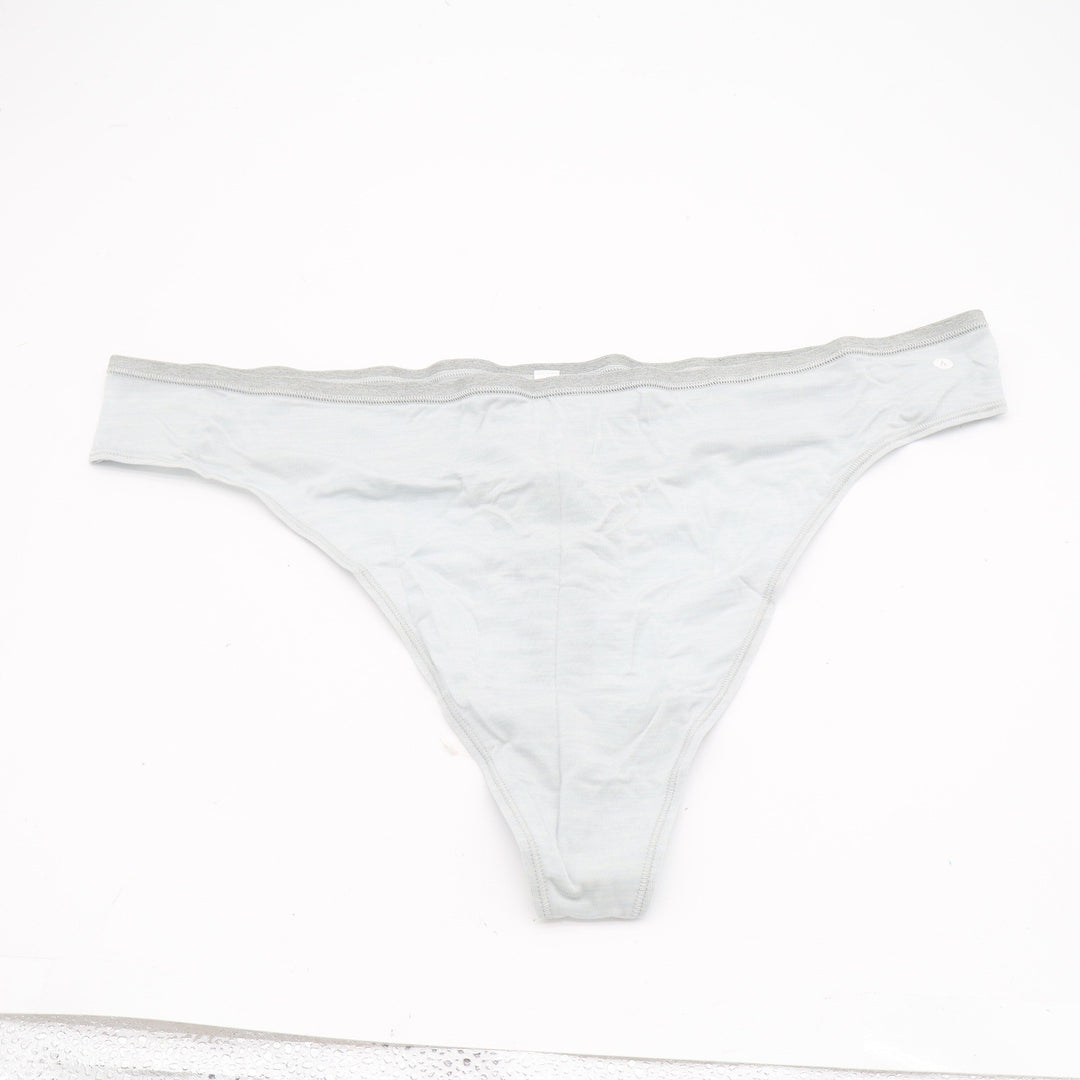 Allbirds Trino Thong Underwear Peppercorn Blue XXXL Merino Wool Tencel UTWPPI06