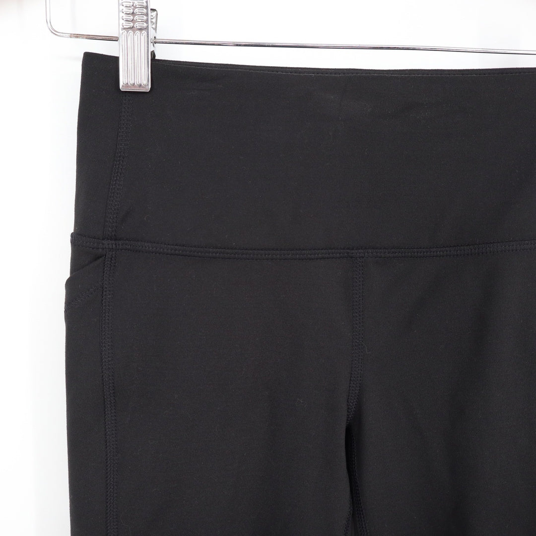 DSG Womens Momentum Crop Leggings Pure Black High Rise XS