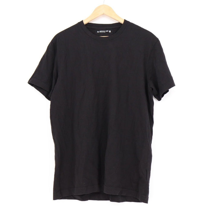 American Giant Mens Black Crew Neck T Shirt Made in USA Size Medium
