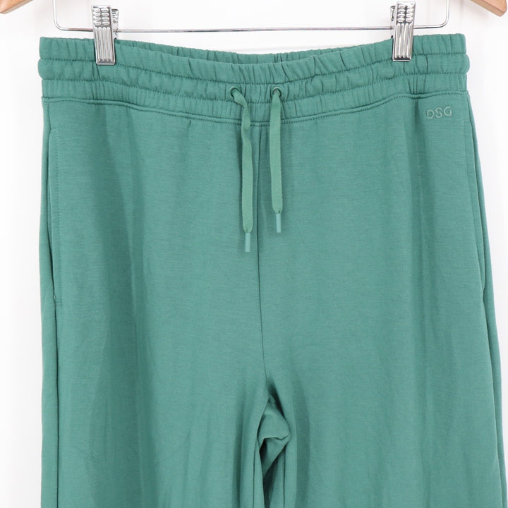 DSG So Soft Wide Leg Sweatpants Teal Green High Rise Lounge Pants Womens S NEW