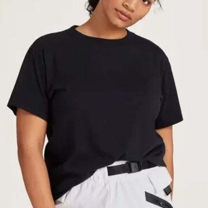 Allbirds Women's Cotton Tee Natural Black Size XS