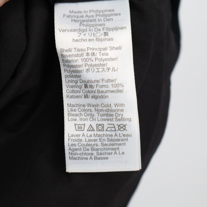 Madewell Cutaway Long Vest Womens 0 Jet Black Button Front Business Formal Wear