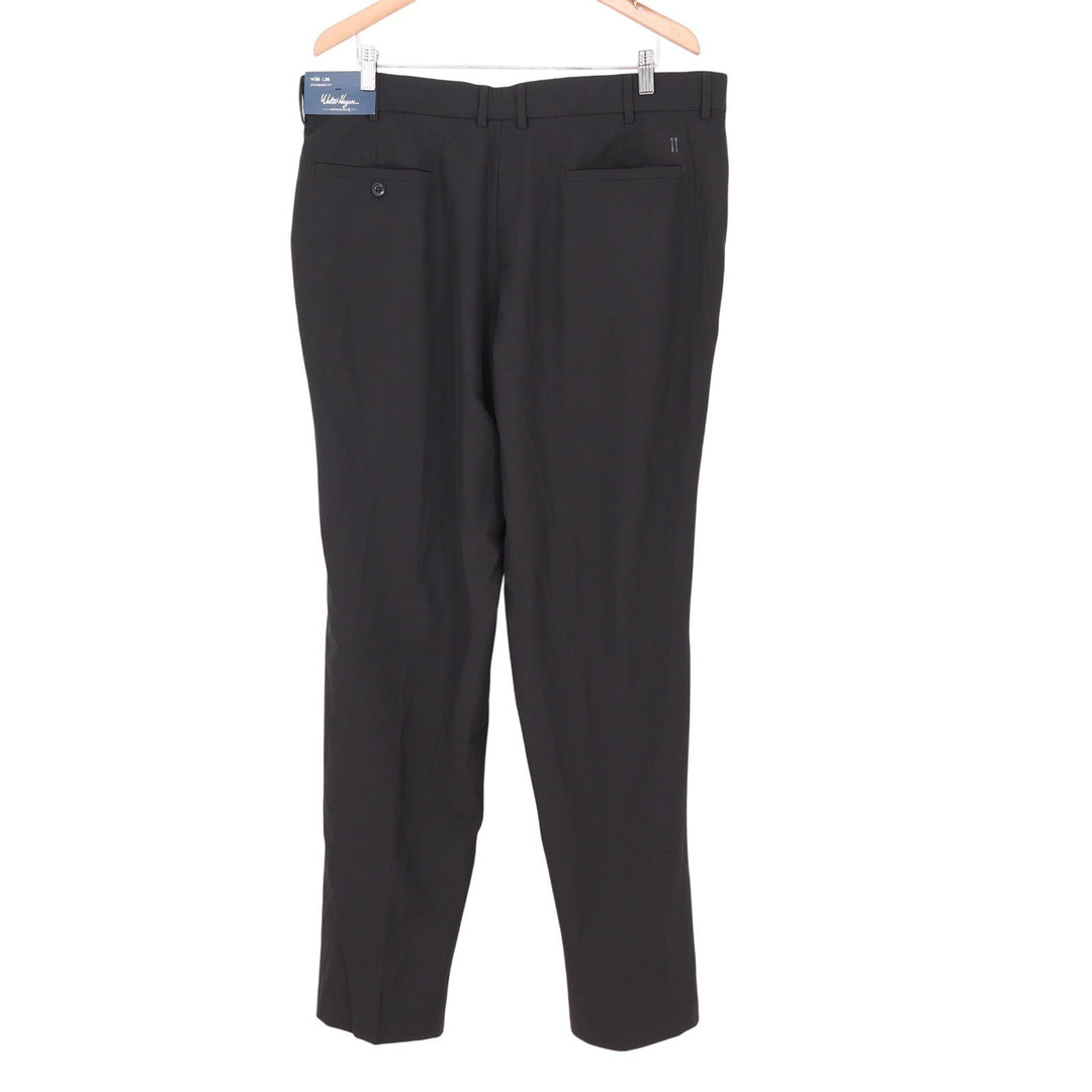 Walter Hagen P11 Performance Pants Mens 38x36 Black Golf Trousers