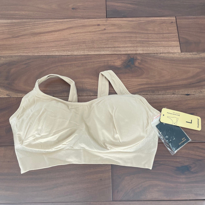 truekind Daily Comfort Wirefree Shaper Bra Black Support Everyday Size L