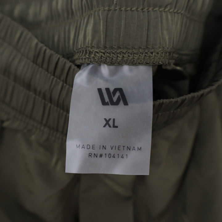 VRST Mens 5 Inch All-In Short Unlined Olive Green Shine XL NEW