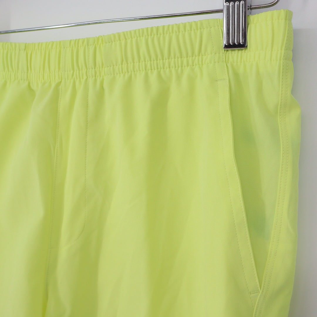DSG Boys Agility Short Light Lime Neon Yellow Athletic Shorts Size L 14-16