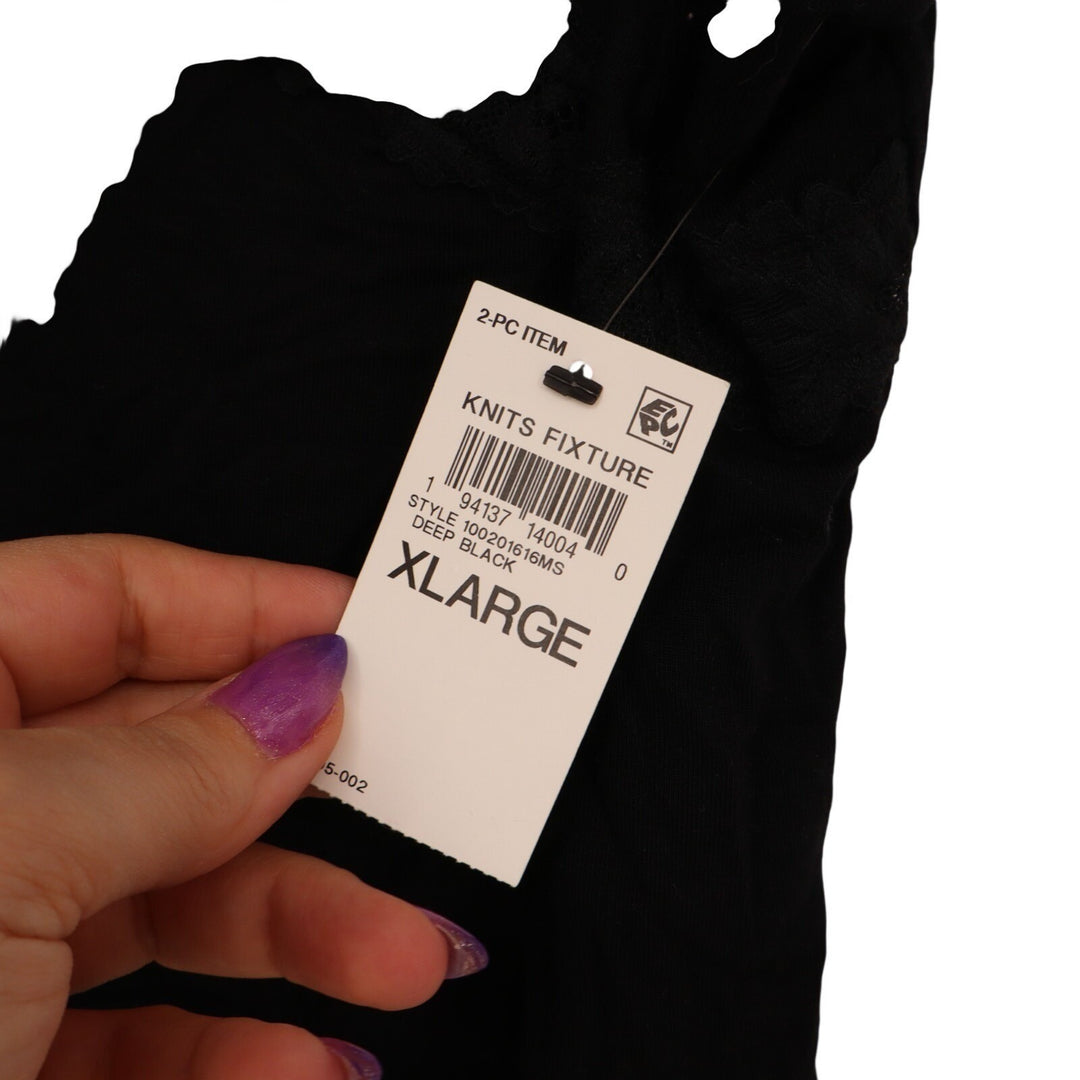 I.N.C. International Concepts Camisole Top Womens M Lace Trim Detailing V Neck