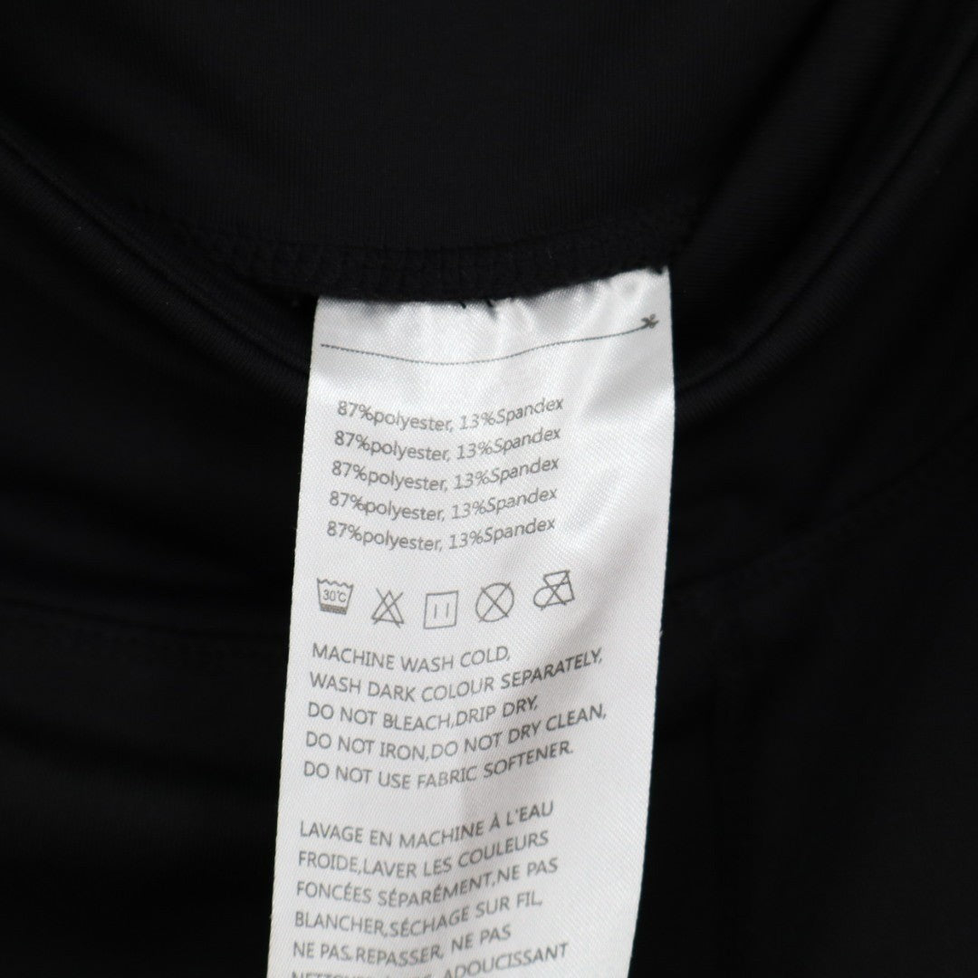 Baleaf Biker Shorts Womens XL Black Stretch Side Pockets Elastic High Waisted