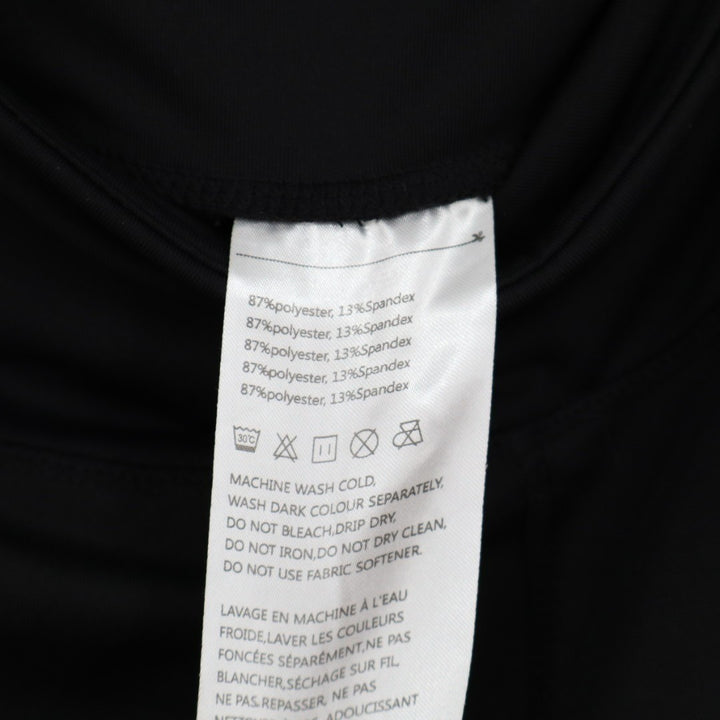 Baleaf Biker Shorts Womens XL Black Stretch Side Pockets Elastic High Waisted
